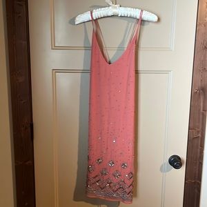 White House Black Market embellished dress